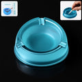 Oblivion Transparent Ashtray with 3 Grooves