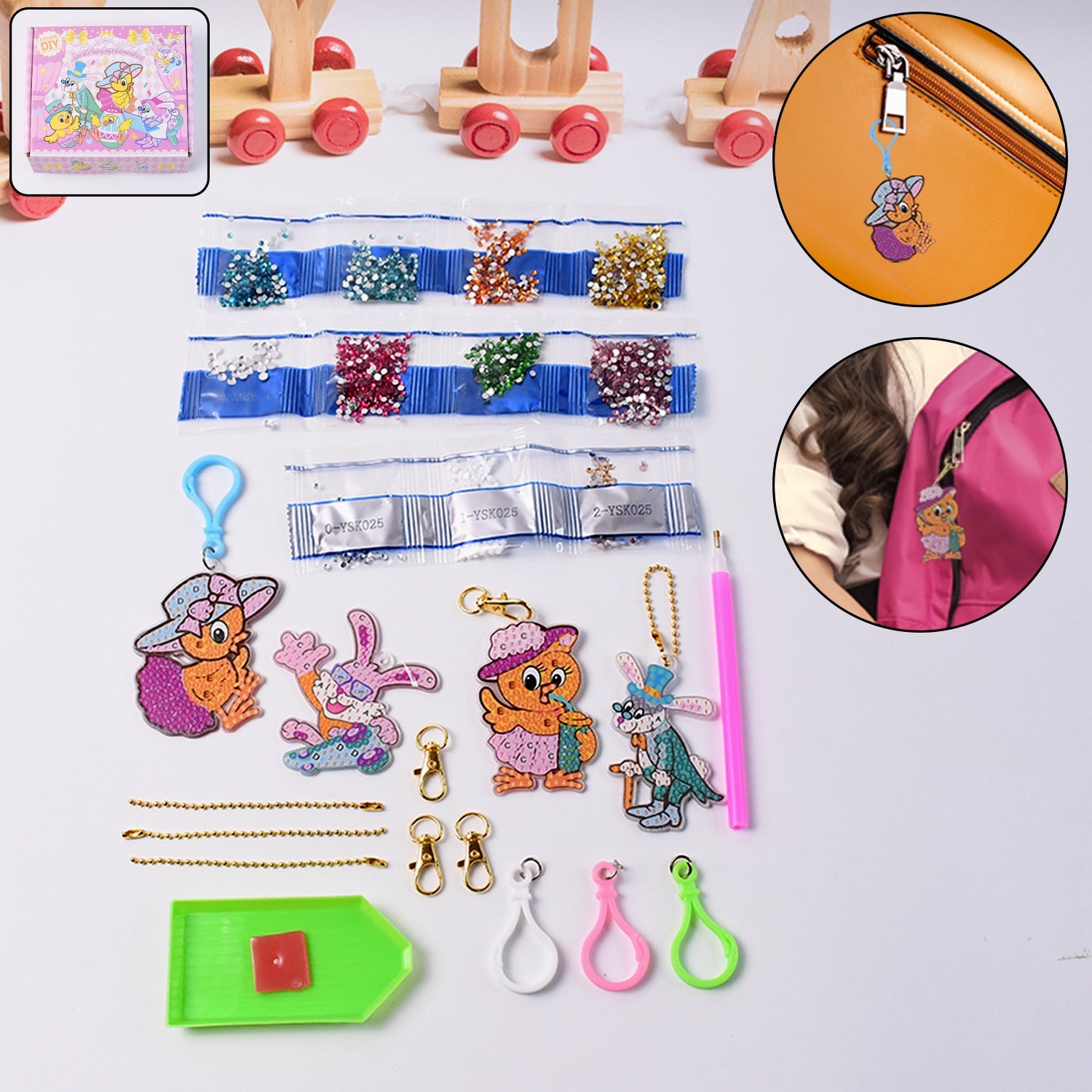 Art Loop Keychain Kit