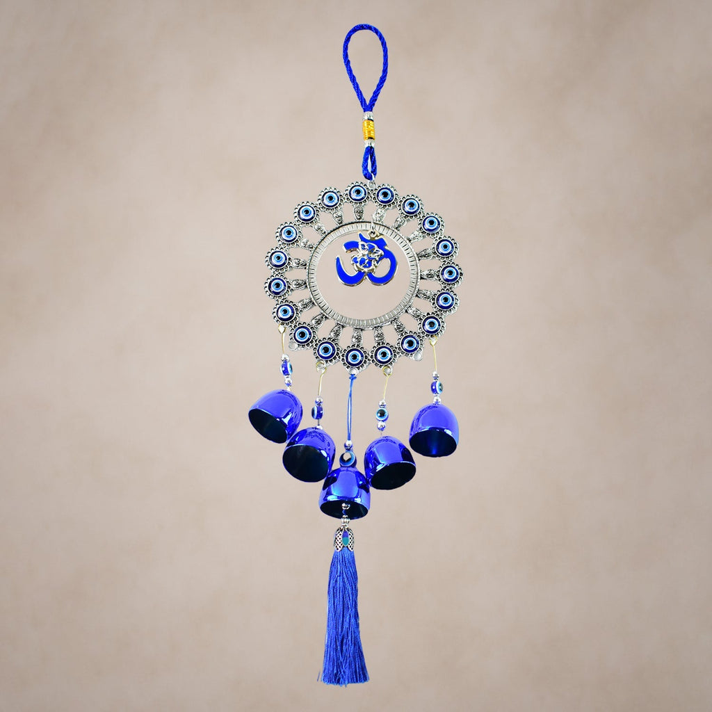 Decorative OM Evil Eye Wind Chime Wall Hanging (Mix Desin & 1 Pc)
