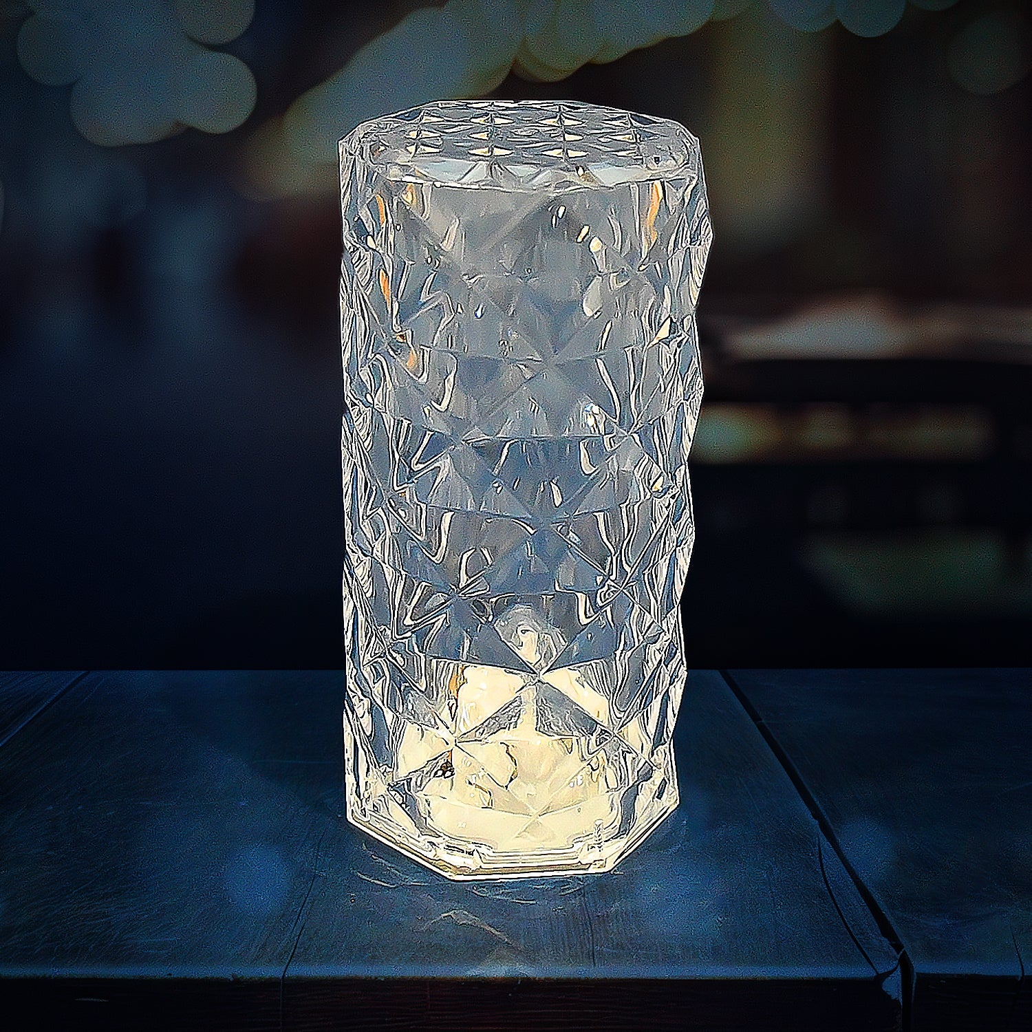 Diamond table lamp Candles for Home Decoration, Crystal Candle Lights, Diwali