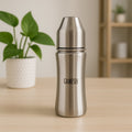 Ganesh Stainless Steel Baby Feeding Bottle, Milk Bottle for New Born / Infants / Toddler Up to 3 Years, BFA Free (250 ML Approx)