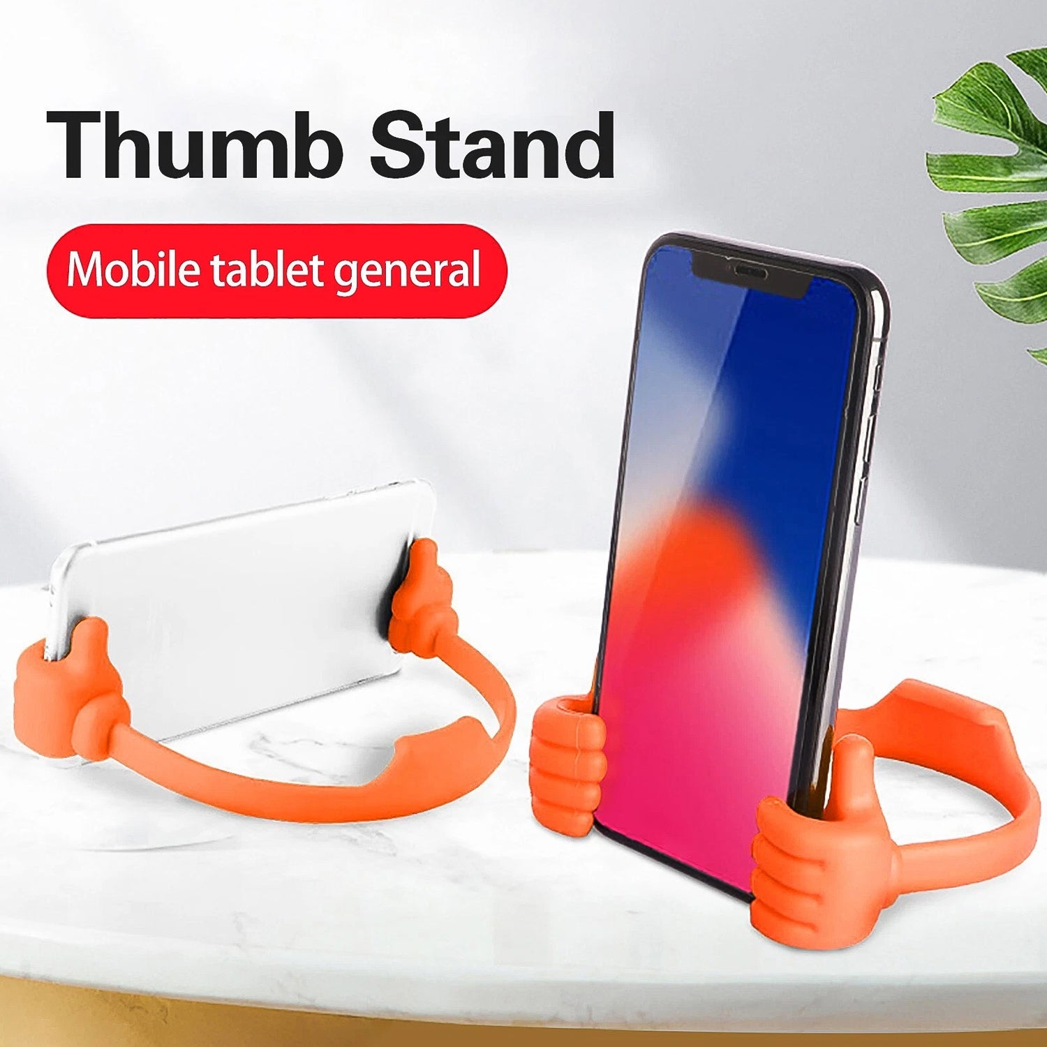 Hand Shape Mobile Stand OK Thumb phone Holder Multicolor (1 Pc)