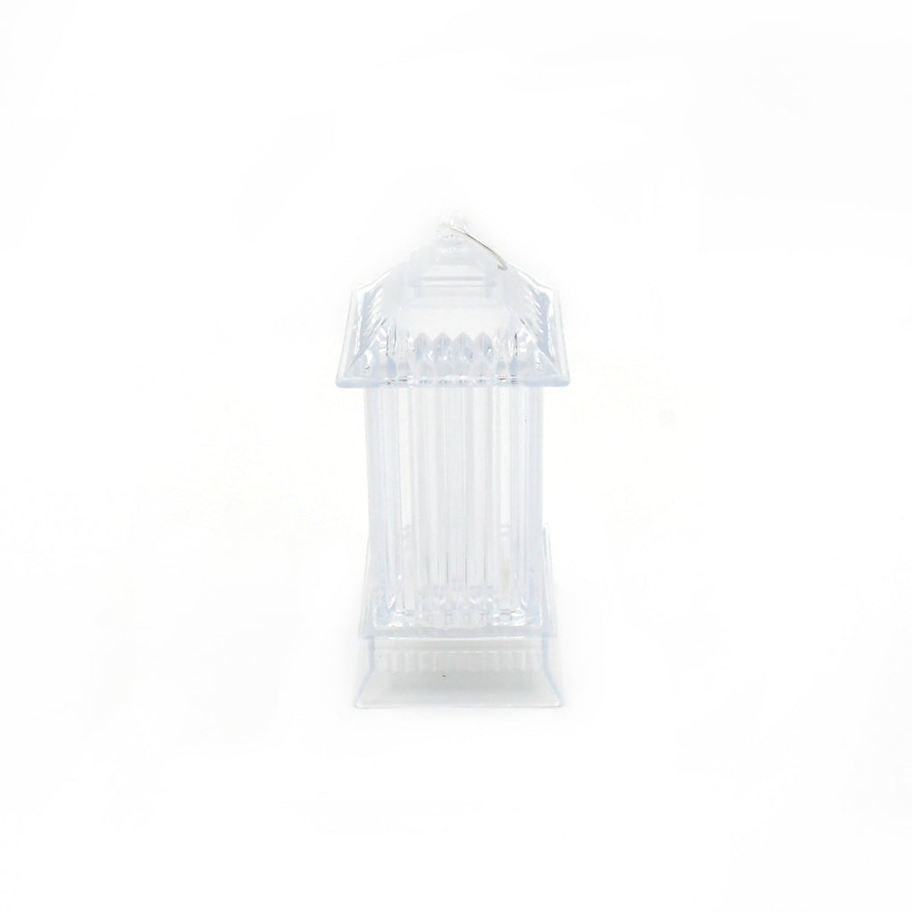 Crystal candle light with LED flickering effect, perfect for parties