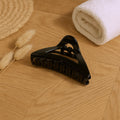Triangle Shape Mix Color Plastic Hair Claw Clip – 1 Pc Durable Grip for Women and Girls