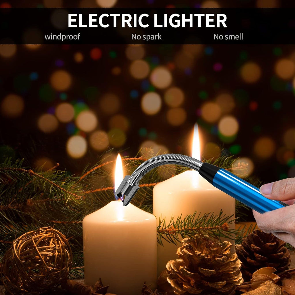 Electronic Smoking Plasma Lighters for Multipurpose Like Candles Grill BBQ (1 Pc / Mix Color)