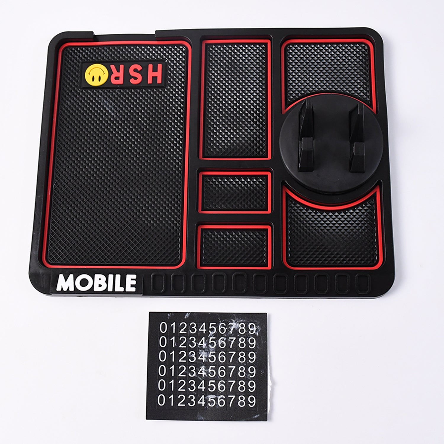 Car Dashboard Mat & Mobile Phone Holder Mount