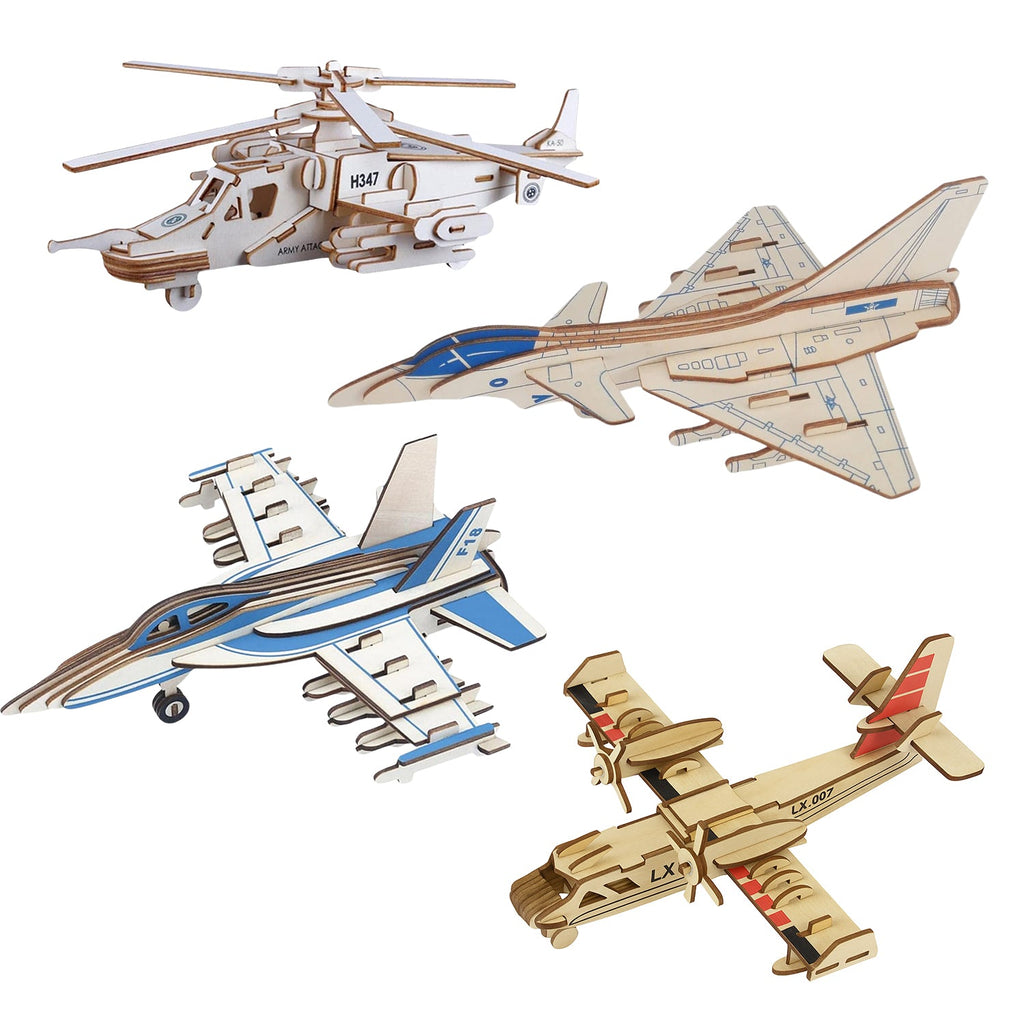 3D Wooden Plane Kit