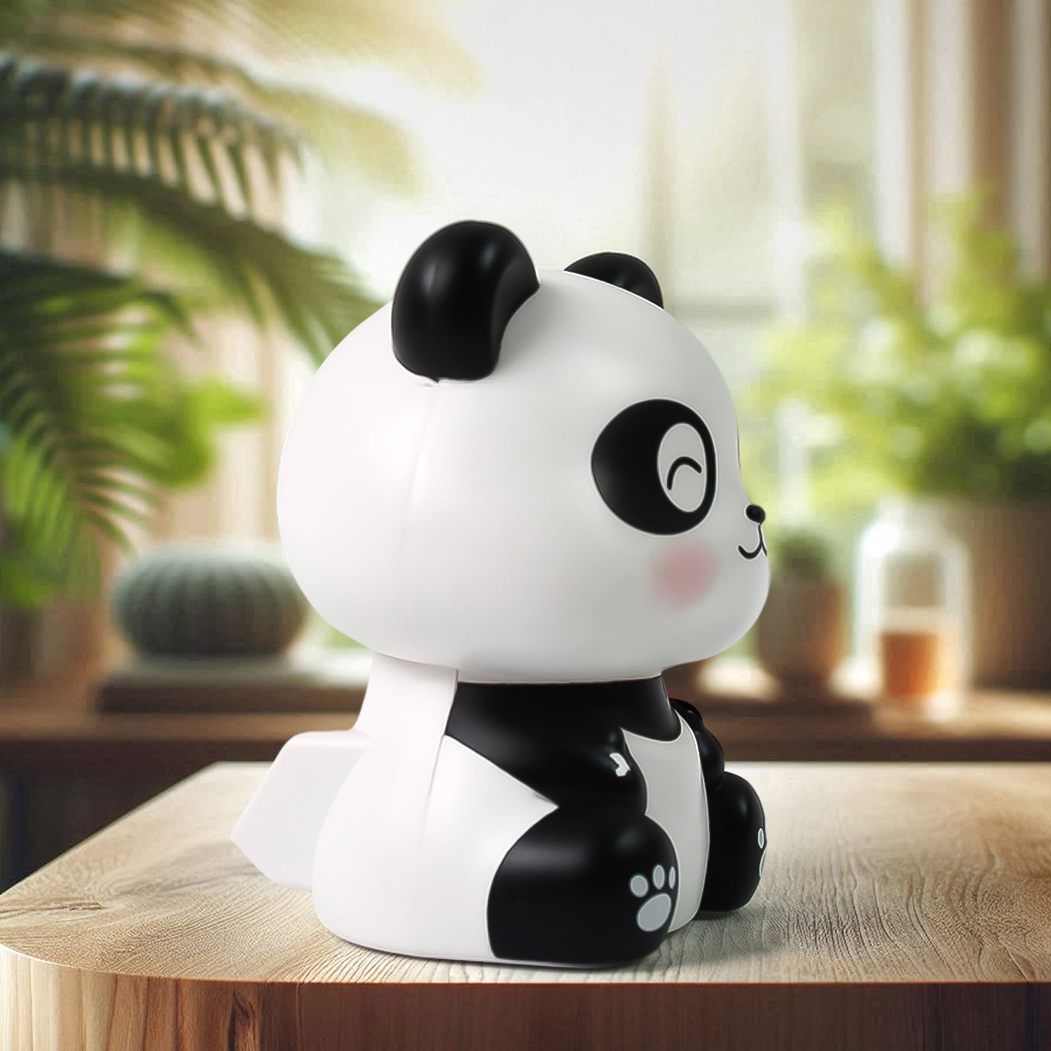 Solar Powered Moving Panda Car Dashboard Decoration – 1 Pc
