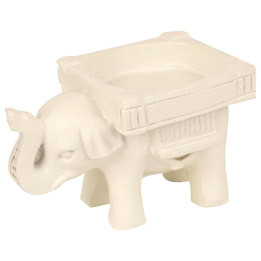Sculpted Elephant Tealight Lamp