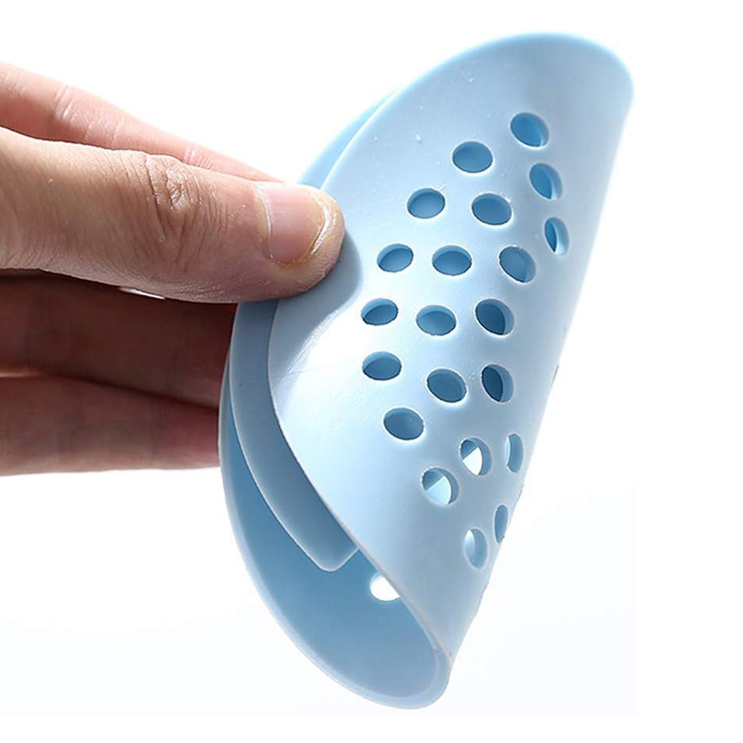 Floor drain cover, round rubber, silica gel, blocks odors and debris.