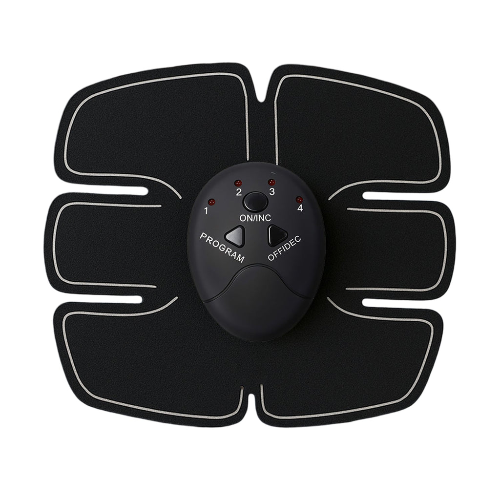 Wireless 6-Pack Abs Stimulator – Rechargeable Vibrating Muscle Exerciser & Body Massager for Abdominal Training