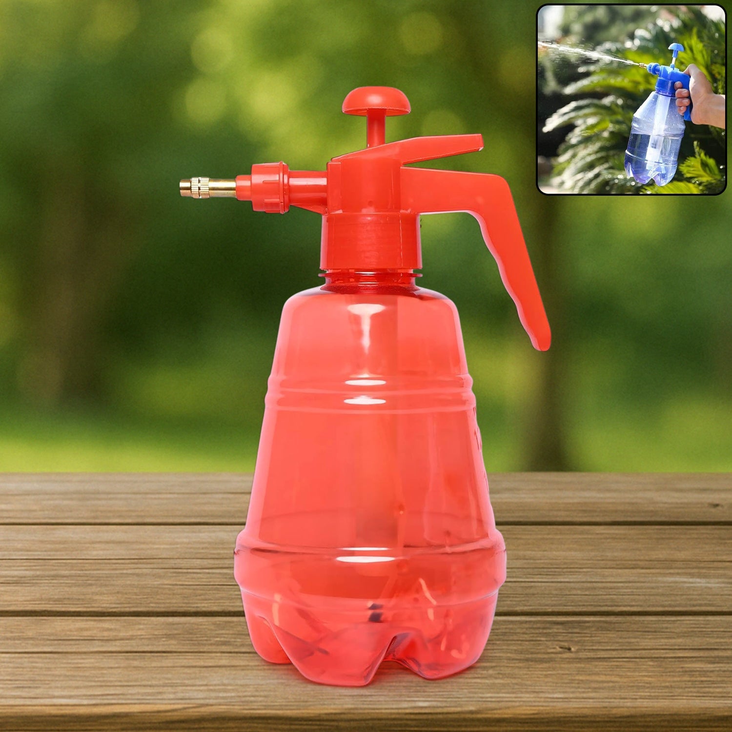 Garden Pressure Sprayer Bottle 1.5 Liter Manual Sprayer