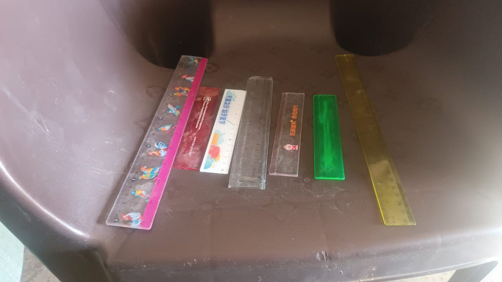 Premium Quality Assorted Plastic Ruler (1 Pc & Mix Design)