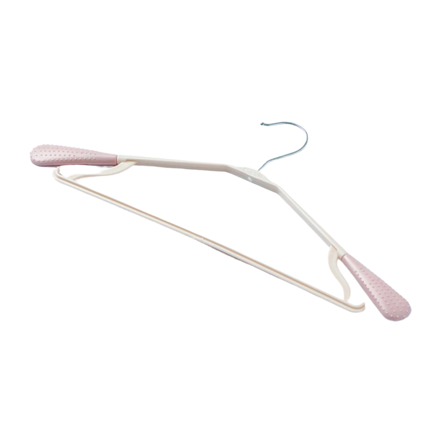 PP Cloth Hanger Set of 1 with Zinc Plated Steel Hook (1 Pc)