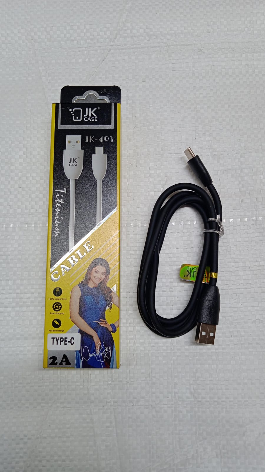 JK 2A Type C data cable Fast Charging, Data Transfer Cable (1 Pc)