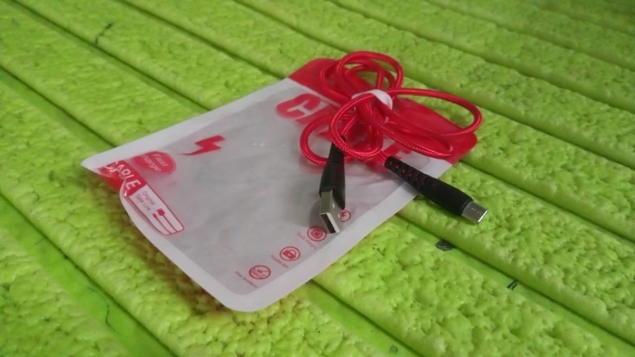 Type C data cable Fast Charging, Data Transfer Cable (97 cm / 1 Pc)