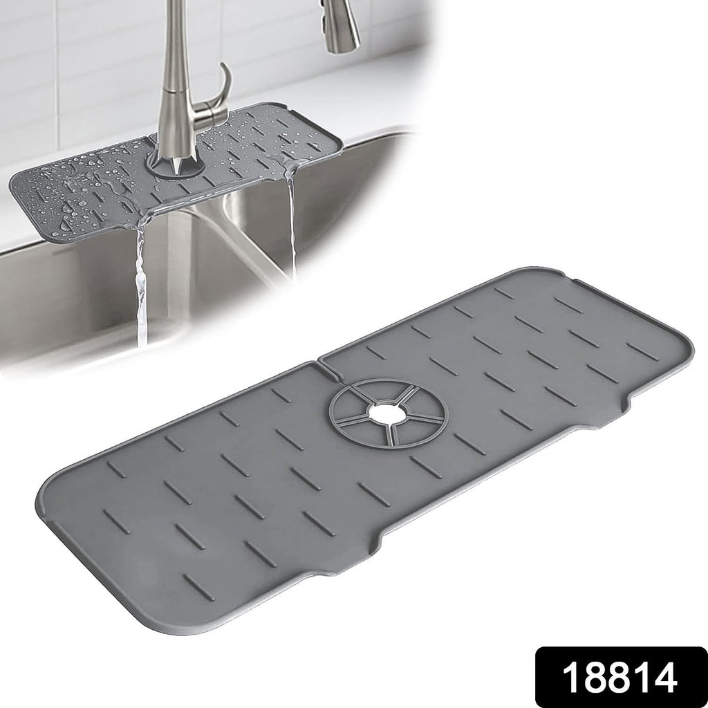 Silicone Sink Faucet Pad / Mat (1 Pc / 33x12 Cm)