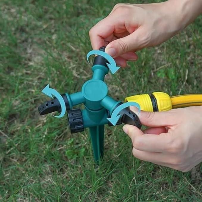 360� Rotating Garden Sprinkler Pack of 2