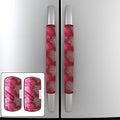Fridge Cover Handle Cover Polyester High Material Cover For All Fridge Handle Use ( Set Of 2 Pcs ) Multi Design