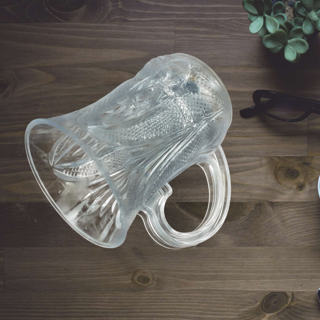 LED Light-Up Party Cups - Flashing Water-Activated Drinking Glasses with Handle (2-Piece)