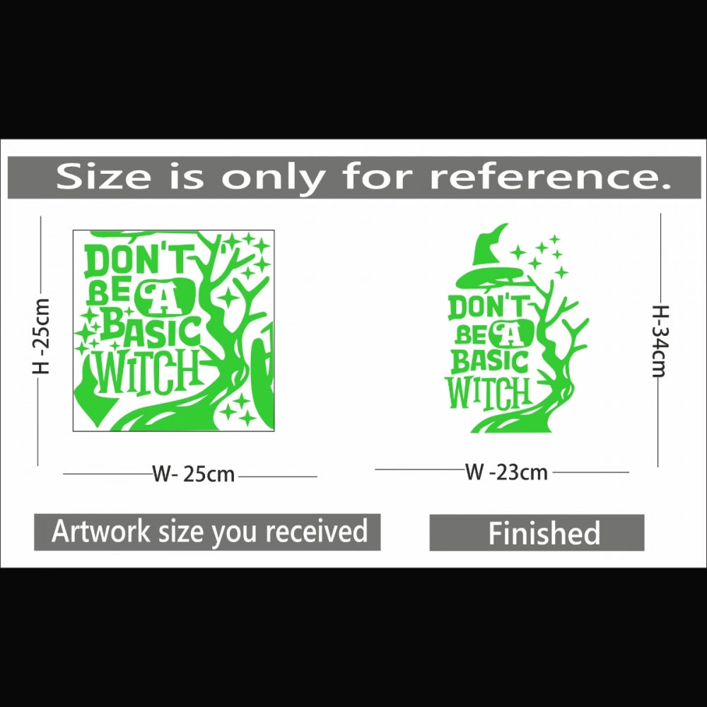 Generic Green Decorative Radium Wall Sticker