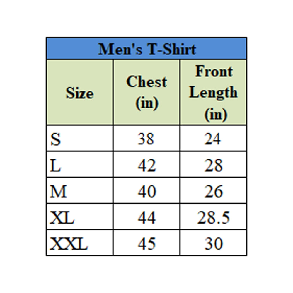 Generic Pack of 2 Men's Casual Cotton Printed Short Sleeve Tshirts (Multicolor)