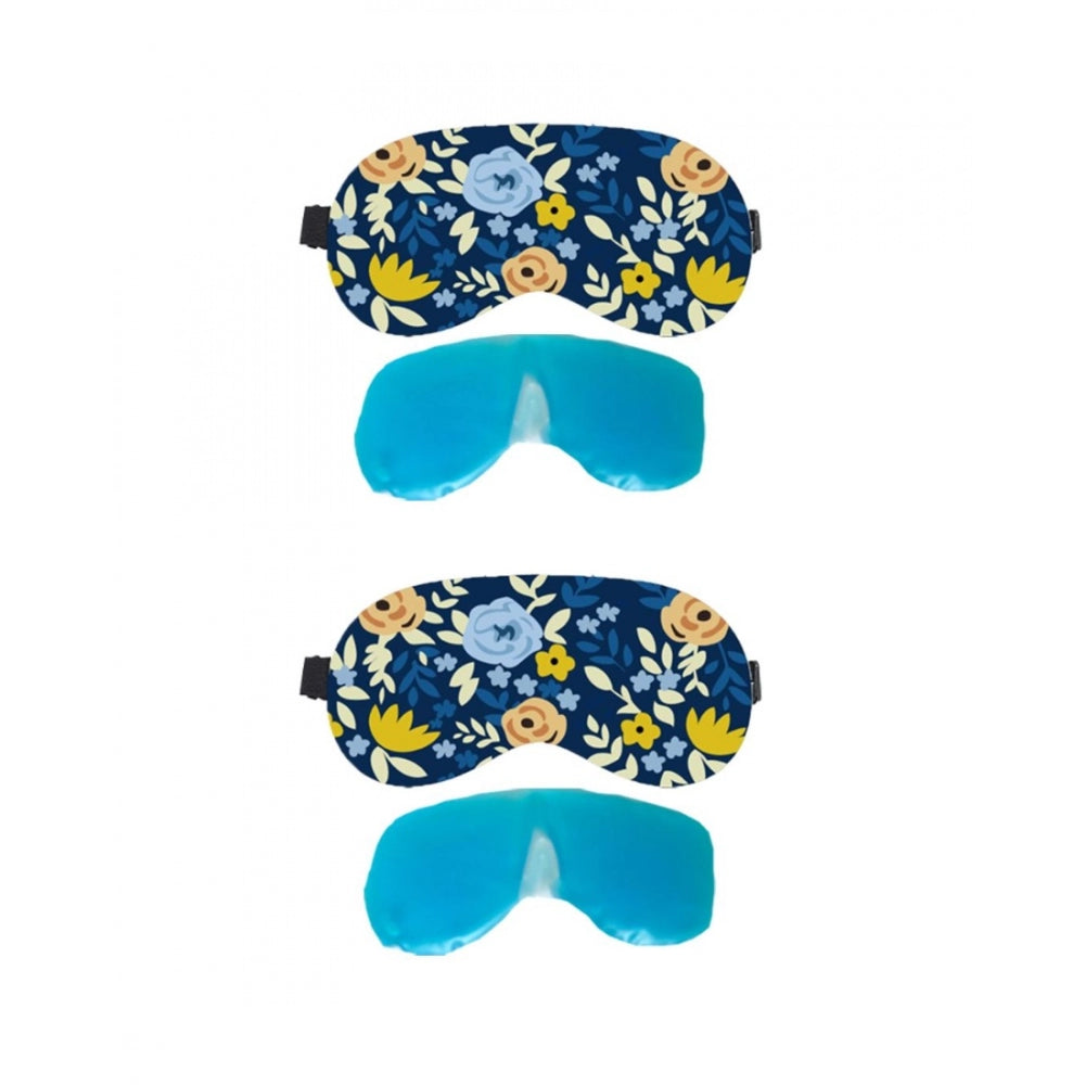 Generic Printed Polyester Eyemasks (Blue)
