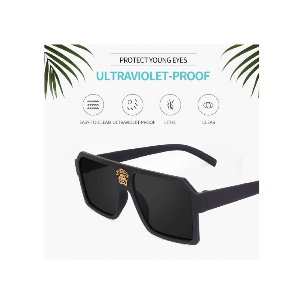 Generic Pack Of 2 Classic Unisex UV400 Protection Sunglasses (MultiColor)