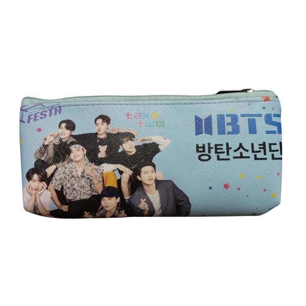 Pack Of_2 Pencil Poch - BTS |   Canvas  |   Stationery | 3+ Years