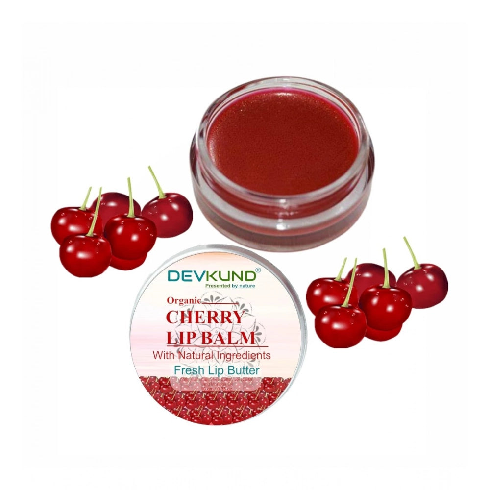Generic Unisex Herbal Dark And Chapped Lips Cherry Lip Balm (10gm)
