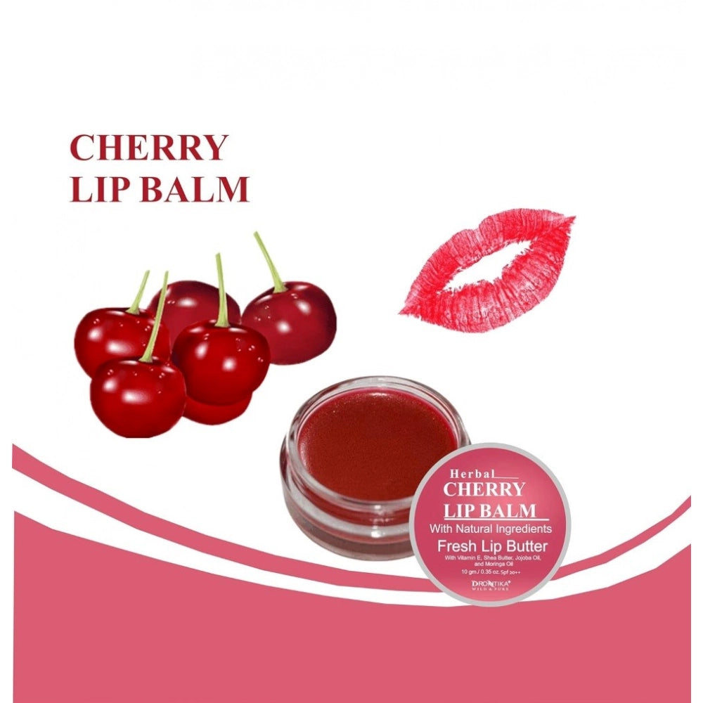 Generic Unisex Herbal Dark And Chapped Lips Cherry Lip Balm (10gm)