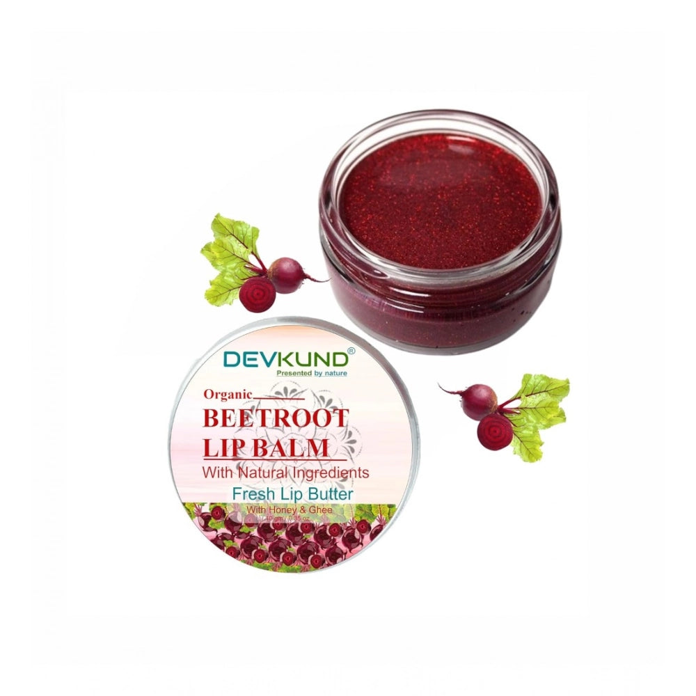 Generic Unisex Herbal Dark And Chapped Lips Beetroot Lip Balm (10gm)