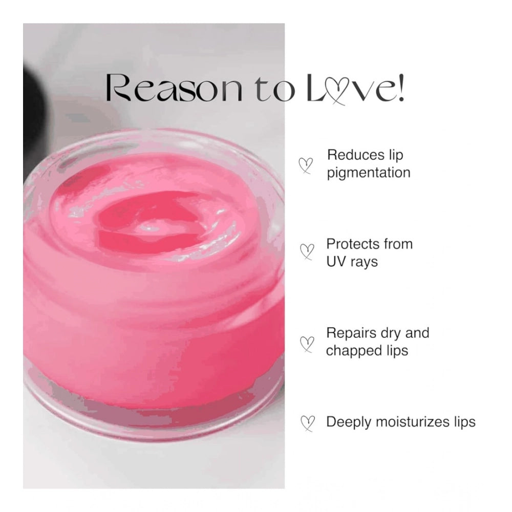 Generic Unisex Herbal Dark And Chapped Lips Rose Lip Balm (10gm)