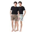Generic Pack_of_2 Men's Polycotton Printed Boxer Shorts (Multicolor)