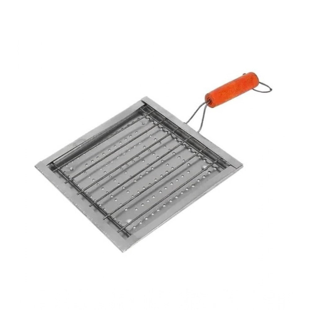Generic Steel Desk Tabletop Outdoor Stainless Steel Mini Smoker (Silver)