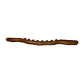 Generic Wood Gua Sha Massager Therapy Tool Soft Manual 8 Beads Roller (Brown)
