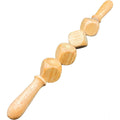 Generic Wood 4 Ball Body Roller Massager Stick (Wood)