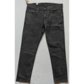 Generic Men's Cotton Blended Solid Tapered Jeans (Grey)
