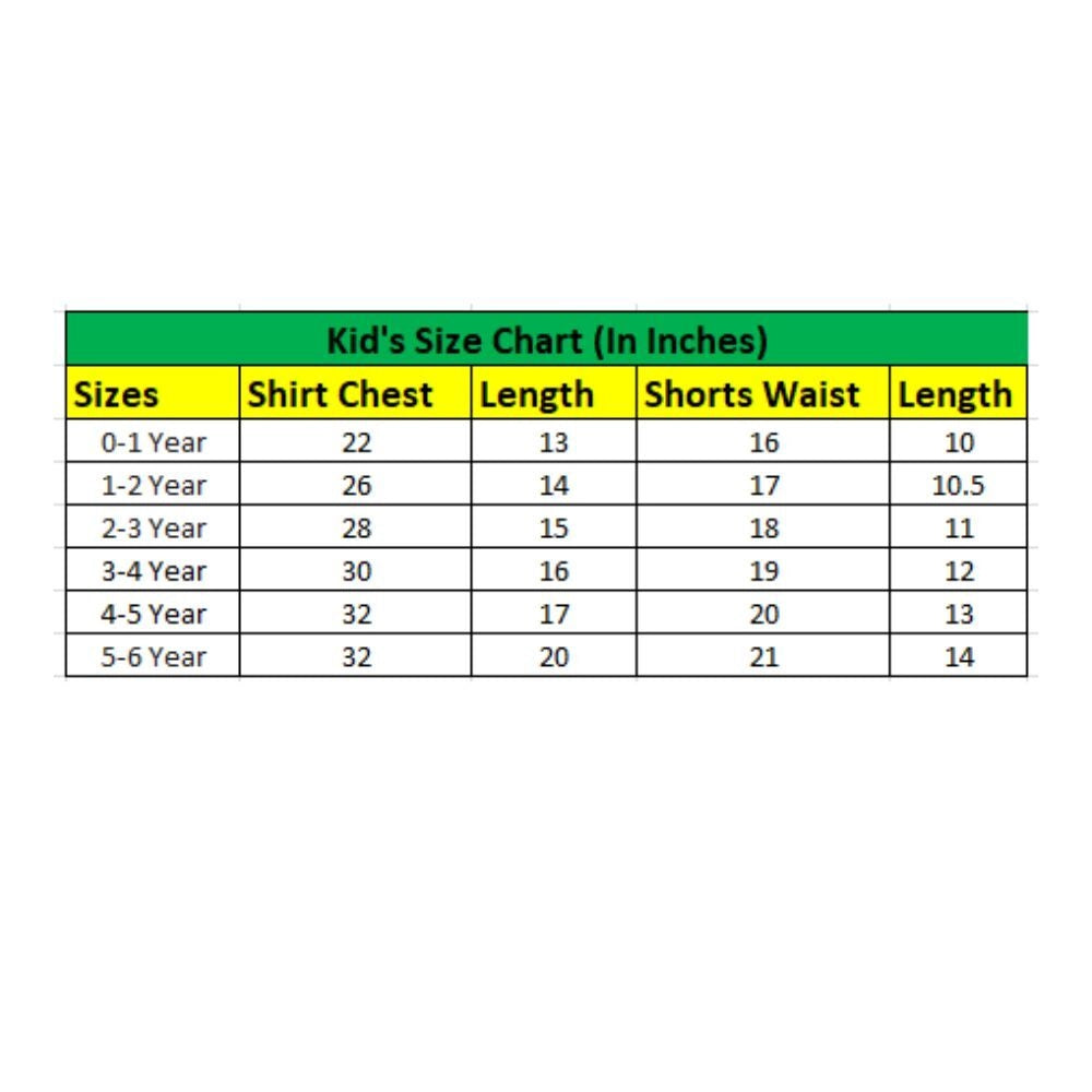 Generic Boy's Cotton Blend Printed Short Sleeve Shirt (MultiColor)