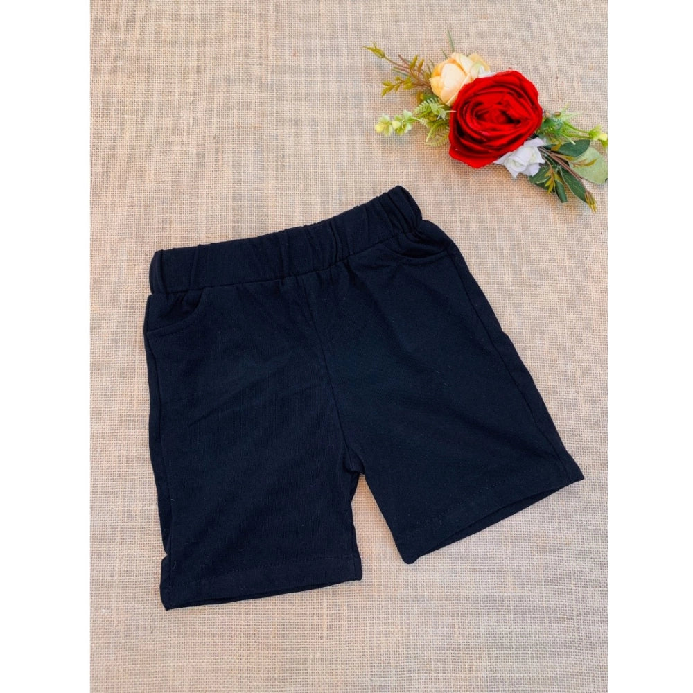 Generic Boy's Cotton Blend Printed Short Sleeve Shirt and Shorts Set (MultiColor)