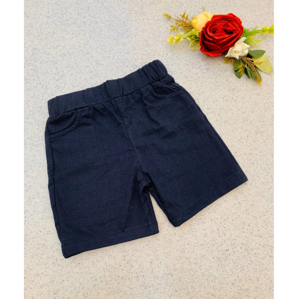 Generic Boy's Cotton Blend Printed Short Sleeve Shirt and Shorts Set (MultiColor)