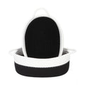 Generic Cotton Black White 2 Pcs Storage Basket For Clothes (Black)