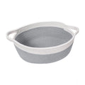 Generic Cotton Baby Gift Basket Pack of 1 Storage Basket For Clothes (Grey)
