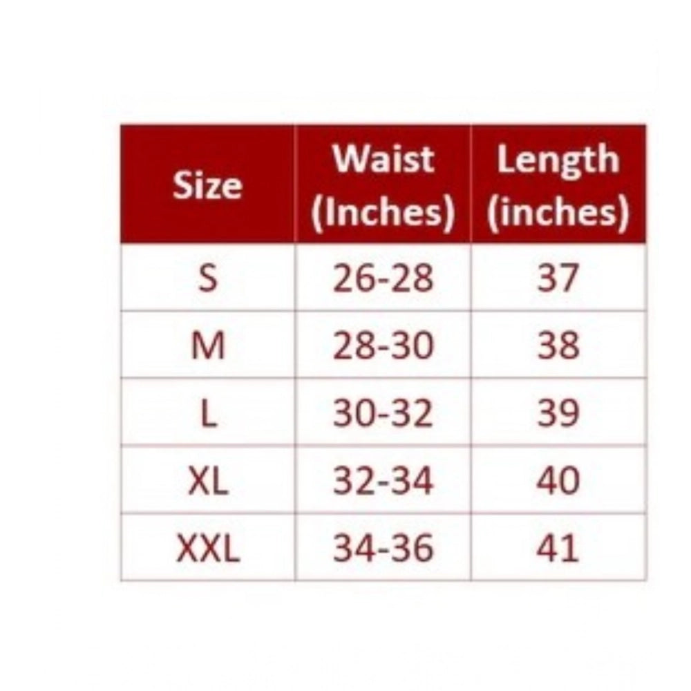 Generic Women's Cotton Blended Solid Ankle legging (Red Maroon)