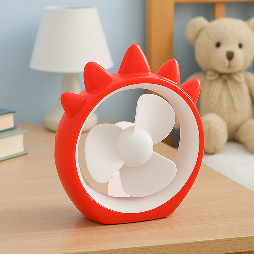 Mini Desktop Fan – Rechargeable USB Cooling Fan for Home, Office & Car (Battery Not Included)