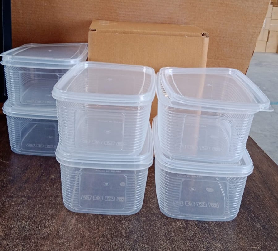 6 Pcs Multipurpose Plastic Food Storage Container Set