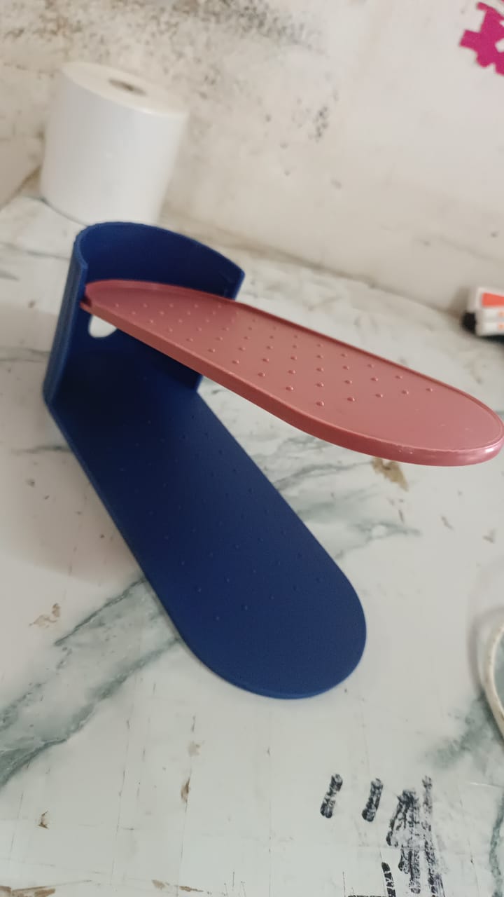 Plastic Shoe Slot Organizer Stand Rack (1 Pc)