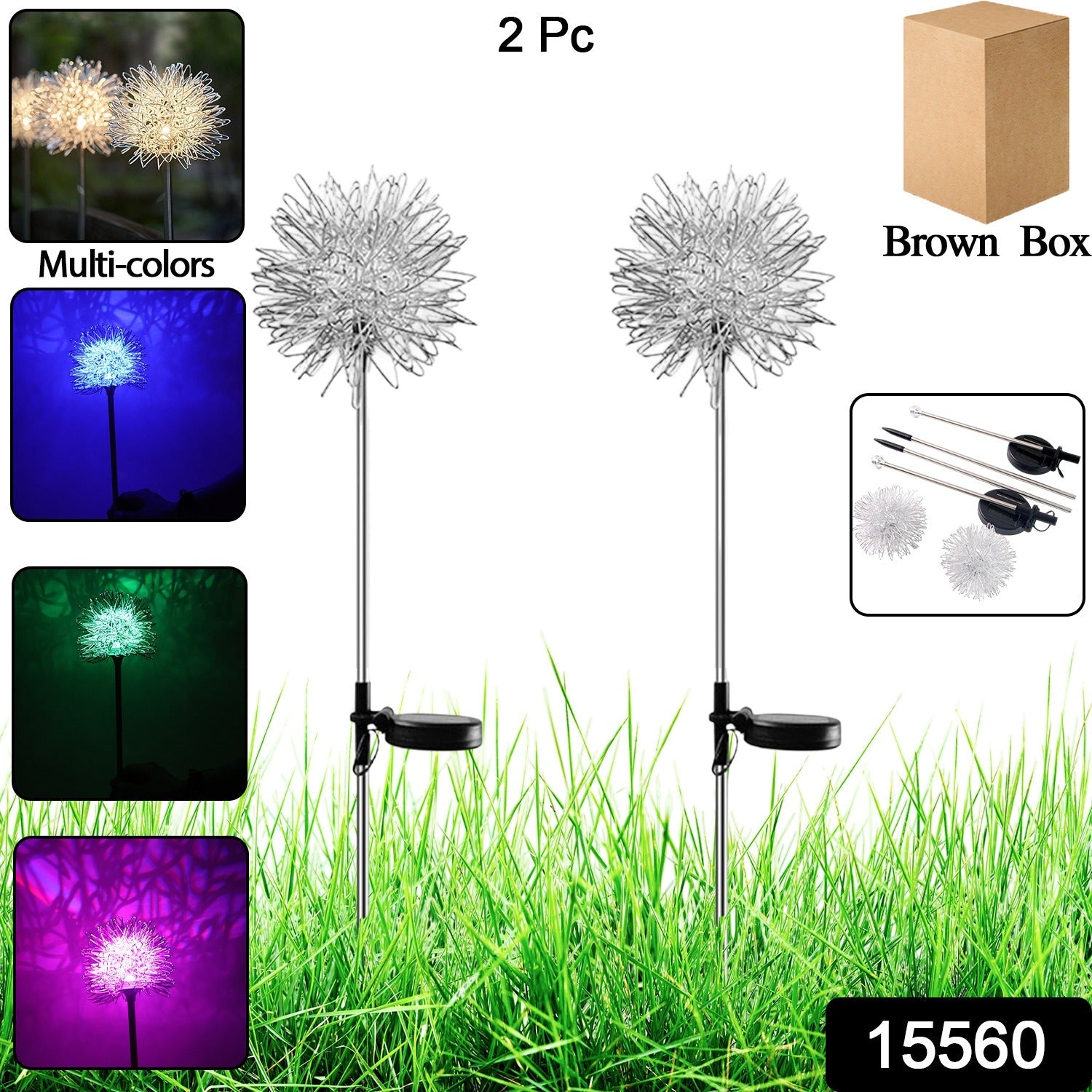 Solar Dandelion Garden Light