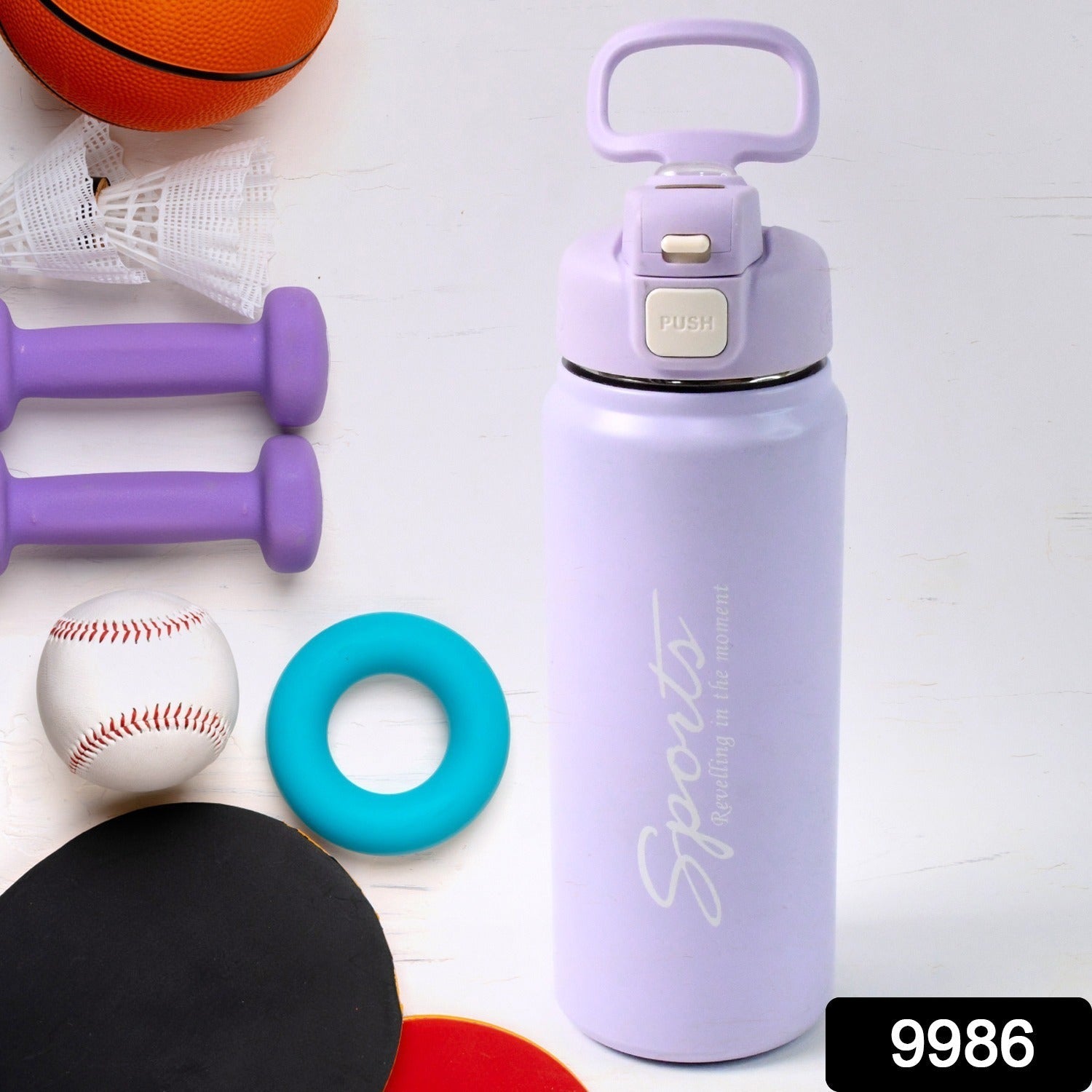 Stainless Steel Insulated Vacuum Water Bottle (600 ml Approx)