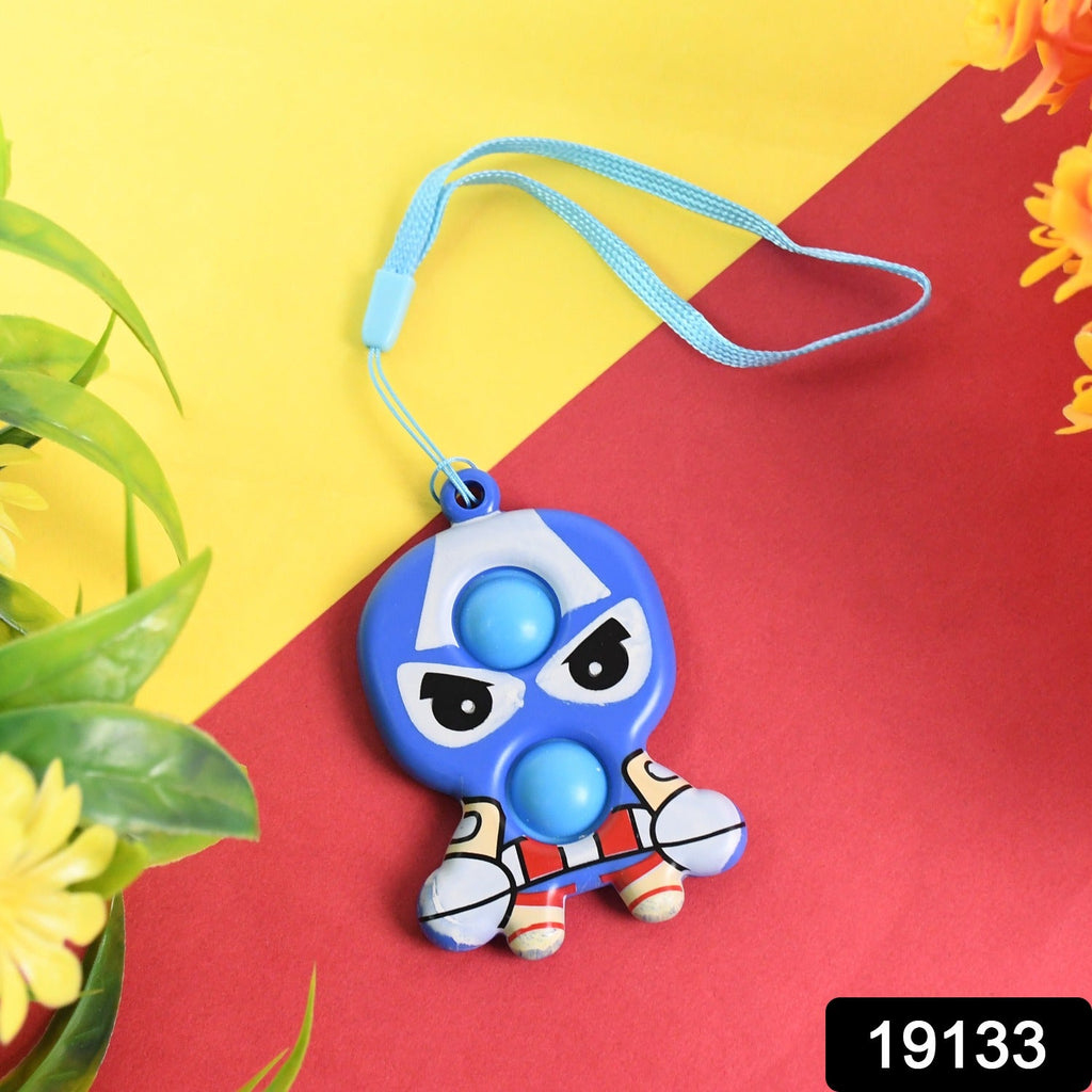 Silicone Pop Keychain Series